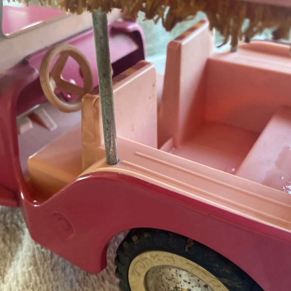 Vintage pink Tonka - Picture 7 of 9